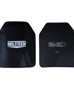 MILITECH 10*12 IV PE+AL2O3 SINGLE CURVE HARD PANELS 1 Pair [M-10*12-IV-SC-AL]