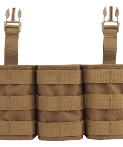 WOSPORT FAST 5.56 TRIPLE MAG POUCH (LONG) FRONT PANEL[WST-MG-F-22]