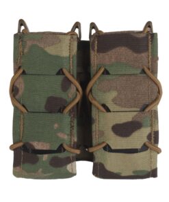 WOSPORT TIGER 9MM DOUBLE MAG POUCH V2 [WST-MG-131]