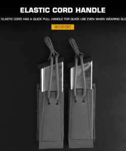 Alternative view of WOSPORT ASSAULTER DOUBLE PISTOL MAG POUCH [WST-MG-102]