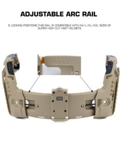 Alternative view of WOSPORT MODULAR ARC RAIL SET [WST-HL-ACC-84]
