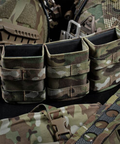 Alternative view of WOSPORT FAST 7.62 TRIPLE MAG POUCH (MEDIUM)[WST-MG-F-17]