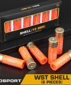 Alternative view of WOSPORT SHOTGUN SHELL MODEL (15 BBS) 6PCS [WST-EX-015]