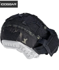 IDO GEAR IDOGEAR TACTICAL HELMET COVER FOR MARITIME HELMET W/ NVG BATTERY POUCH GEAR CAMO [IG-HC3812]