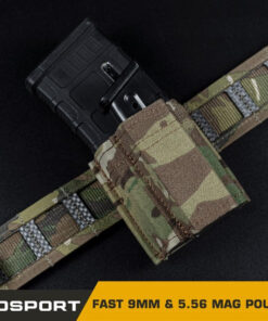 Alternative view of WOSPORT FAST 9MM &5.56 MAG POUCH (SHORT) [WST-MG-F-07]