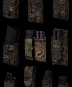 Alternative view of WOSPORT TIGER 9MM DOUBLE MAG POUCH V2 [WST-MG-131]
