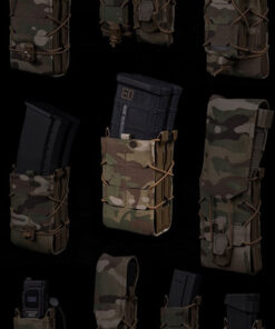 Alternative view of WOSPORT TIGER FULL-SIZE COMBINATION MAG POUCH V2 [WST-MG-135]
