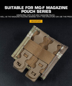 Alternative view of WOSPORT MOLLE CLIP [WST-MG-ACC-12]