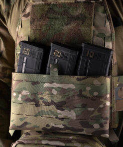 Alternative view of WOSPORT MAGAZINE POUCH FRONT PLATE (BUILT-IN) [WST-VE-75-ACC-13]
