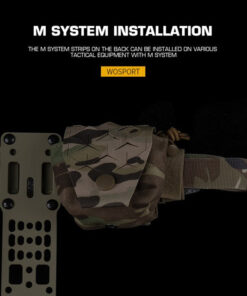 Alternative view of WOSPORT SPUD MULTIFUNCTIONAL POUCH [WST-GP-08]