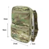 APE FORCE GEAR DELUSTERING COMPRESS HYDRATION BLADDER BACKPACK