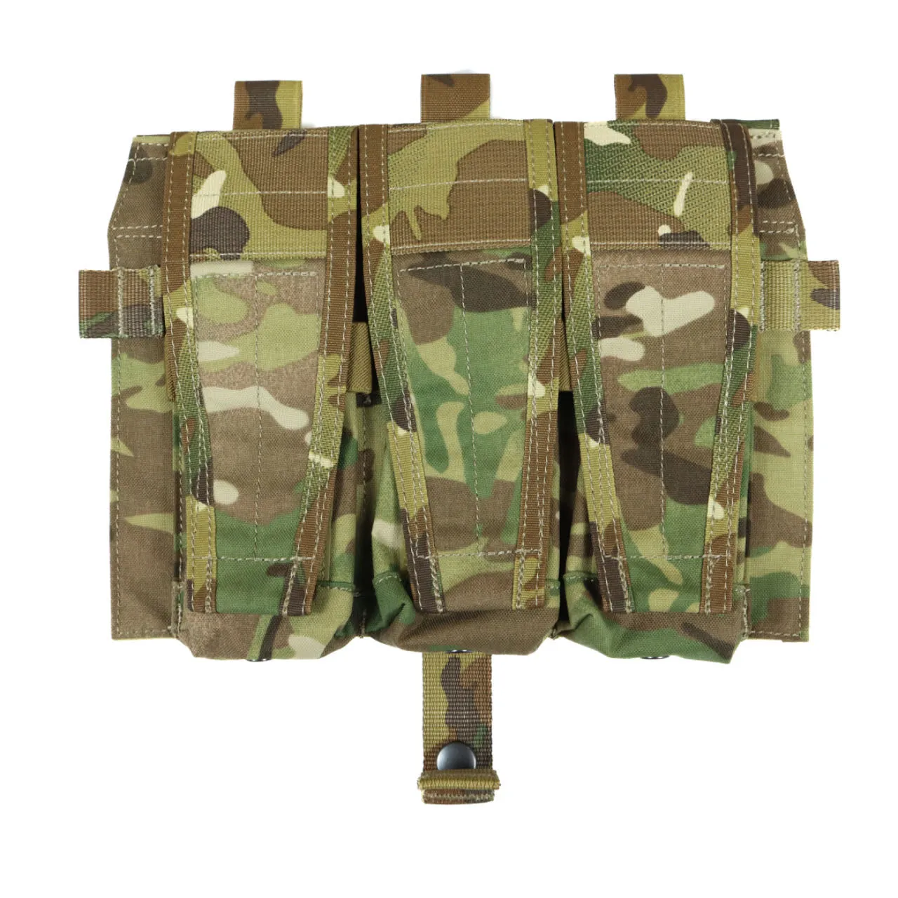 APE FORCE GEAR DETACHABLE FLAP TRIPLE M4 MAG POUCHES PANEL - Image 3