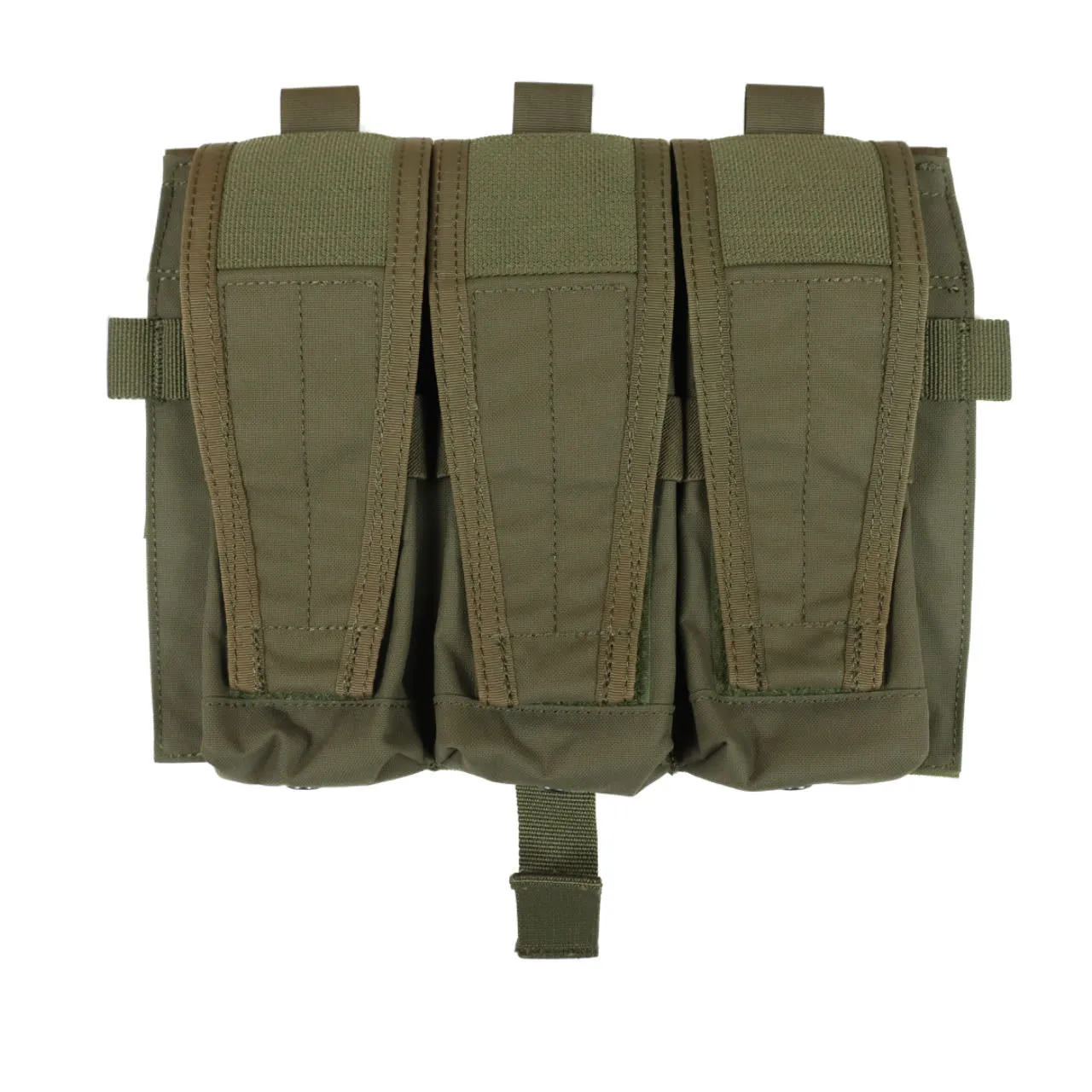 APE FORCE GEAR DETACHABLE FLAP TRIPLE M4 MAG POUCHES PANEL - Image 5